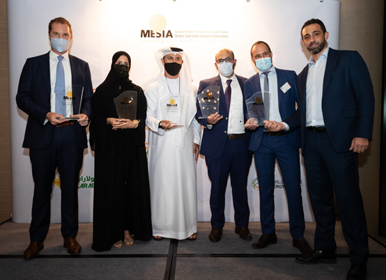 www.biying.com Al Dhafra Photovoltaic Project Wins a MESIA Annual Award